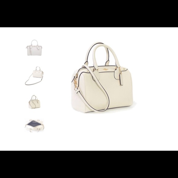 Coach Mini Bennett Satchel In Crossgrain Leather - Picture 5 of 8